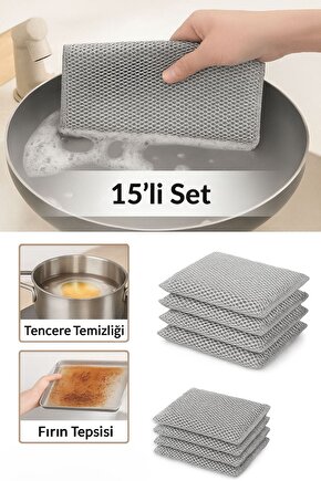 15’li Paket - Tel Bez (Çizmez Temizlik Bezi)