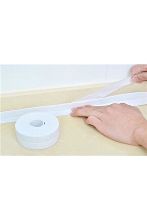 Beyaz Su Sızdırmaz Lavabo Kenar Bandı 3.2 m