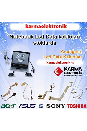 Asus X555LN-XO032H Notebook Lcd Data Kablosu V1C (40 Pin)