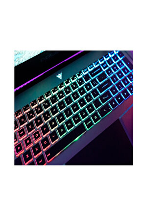 MSI Katana GF66 12UE-1253XTR msi Notebook Klavyesi Siyah TR, Ver.2 - Single-Zone RGB