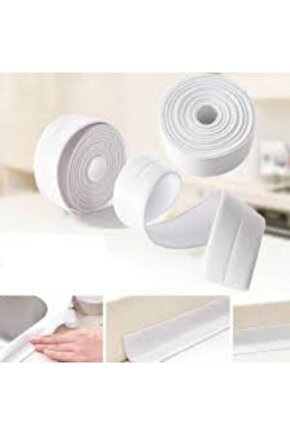 Aveo 1 Adet Su Sızdırmaz Bant Nem Küf Önleyici Lavabo Evye Küvet Kenar Bandı