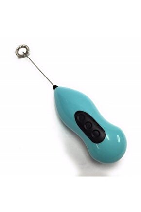 Coffe Whisk Pilli Metal Çırpıcı Mini Mixer KahveSüt Köpürtücü