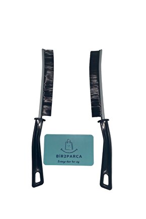 2 ADET Çok Amaçlı Multi İnce Temizlik Fırçası Derz Arası Banyo Mutfak Lavabo Detay Temizleme Fırçası