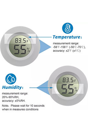 Çok Fonksiyonlu Mini Termometre