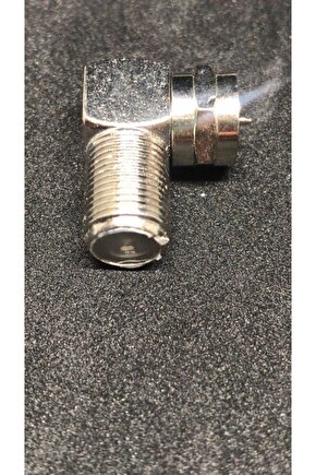 F Konnektör Dişi - Erkek Ara 90 Derece 5 Adet