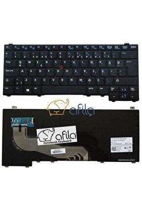 Dell Latitude E5440, E5450 PK130WQ4A28, SN7223 Notebook Klavyesi TR 0M7MRY, PK130WQ4A19 Uyumlu