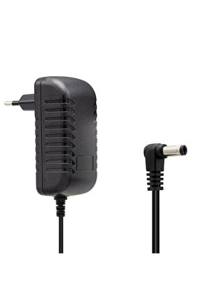 12 Volt - 1.5 Amper 5.5*2.5 Mm Uçlu Plastik Kasa Priz Tipi Adaptör