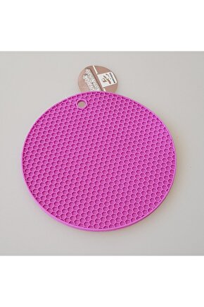 Barones Silikon Petek Model Yuvarlak Nihale Lila