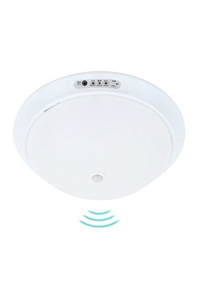 WİNTA- 95MM BEYAZ 24 LEDLİ SENSÖRLÜ ŞARJLI TAVAN LAMBASI (K95)
