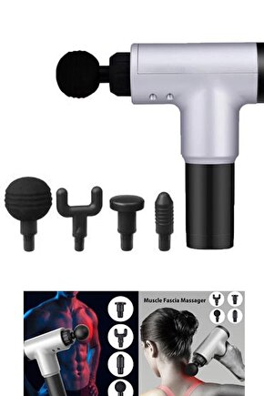 Fascial Gun Masaj Tabancası Profesyonel Masaj Aleti Hız Ayarlı