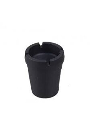 20884 Kokusuz Havuzlu Küllük Yuvarlak Siyah Plastik Siyah Yuvarlak