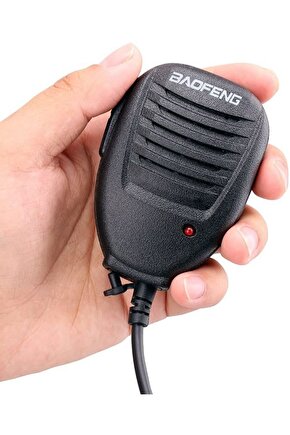 Baofeng Retevis S446 Zastone Wln Teknoben Mars Pmr El Telsizi İçin Yaka Mikrofonu El Maykı