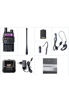 Dual Band Pmr Yüklü Dijital Iletişim Cihazı Telsiz Kulaklık Hediyeli