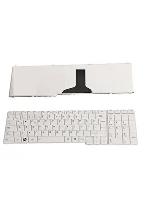 Toshiba Satellite L650-1dg, L650-bt2n15 Notebook Klavyesi - (beyaz Tr)
