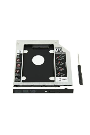 Dvd Den Ikinci Hdd Ssd Kızak 9.5mm 2.harddisk Yeri Ver.1  Ince