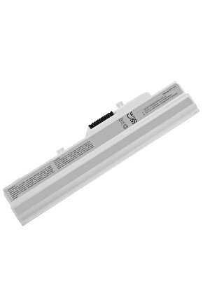 Lg X110, Datron Mobee N011, Msi U100 Notebook Bataryası - Beyaz - 6 Cell