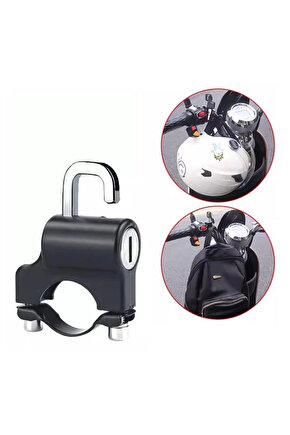 SN-24295 22-26mm Universal Motosiklet Kask Kilidi