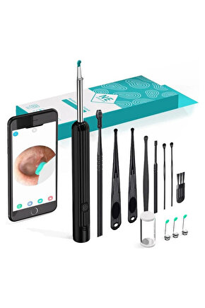 ENDOSKOP KAMERALI KULAK TEMİZLEME CİHAZI ALL-IN-ONE SET (4517)