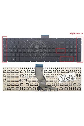 Pavilion Gaming 15-dk0001nt 6zp39ea Notebook Klavye (siyah Tr) Işıklı