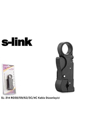 S-link SL-314 RG58-59-62-3C-4C Kablo Ucu Soyucu