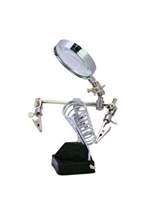 Powermaster Pm-1630 3 Konumlu Büyüteçli Havya Standı