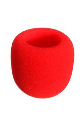 F-01 Kırmızı Mikrofon Süngeri