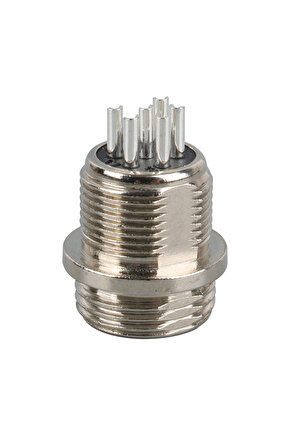 6 PİNLİ MINI MAYK FİŞ ERKEK ŞASE (4835)