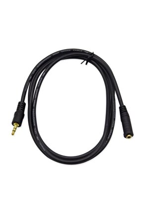 1.5m Stereo Hoparlör Kulaklık Ses Aux Uzatma Kablosu 3.5mm Erkek Dişi