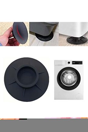 Sunup Sn-28660 Çamaşır Makinesi Tabanlık Stoper Titreşim Engelleyici Kauçuk Ped