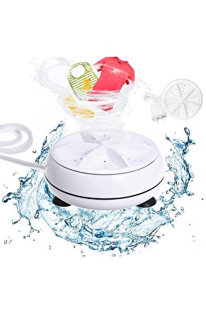 Taşınabilir Mini Ultrasonik USBli Yıkama Makinesi