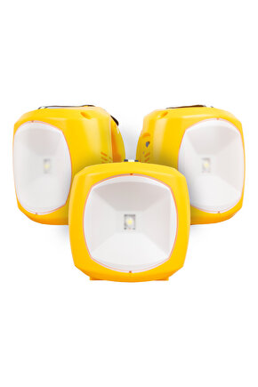 TEK PANELLİ ŞARJLI SOLAR IŞILDAK AYDINLATMA SETİ (4178)