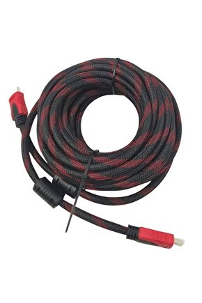 5 Metre Hdmı Kablosuu Hdtv Bilgisayar Uydu Görüntü Ses Full Hd Sargılı Görüntü Aktarm (92)