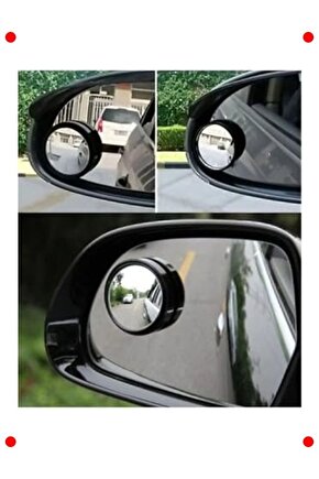 Yuvarlak Kör Nokta ve Park Yardımcı Aynası (2 Adet)