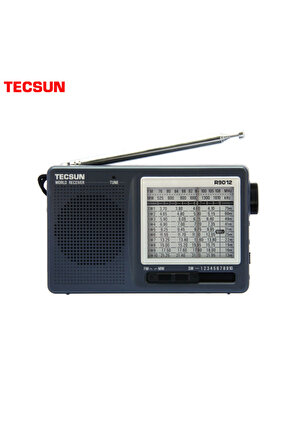 TECSUN R-9012 FMAMSW 12 Bant Taşınabilir Cep Tipi Yüksek Hassasiyetli Radyo Alıcısı Ücretsiz Kargo