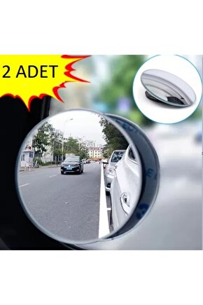 Çerçevesiz  Ayarlanabilir Kör Nokta Aynası 2 li