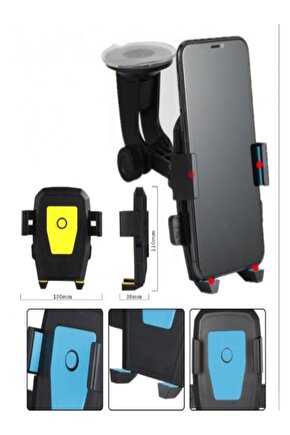 Araç İçi Cam ve Torpido Vantuzlu Telefon Tutucu CM-234