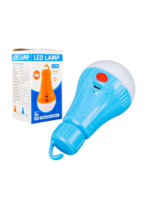 Powermaster Ly-v08 Şarjlı Çakarlı Led Ampul