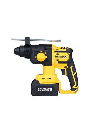 Akülü Pnömatik Kırıcı-delici Kömürsüz 1.8j 20mm 2x4 Ah Akü S-lıon Rts5040