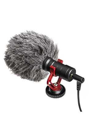 Haiki HK-403 Rüzgar Engelleyici Süngerli Kardiyot Kondenser Mikrofon (5306)