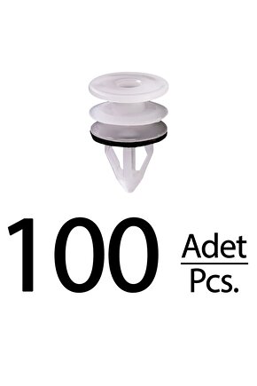 Chevrolet GMC Cadillac Buick için Kapı Panel Tutucu Klips - 100 Adet