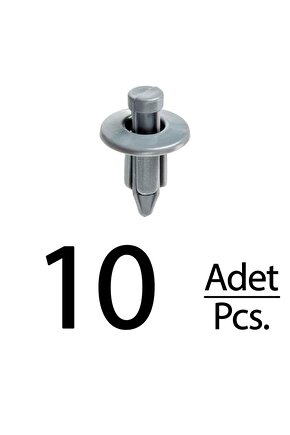 Mitsubishi için İç Kaplama Klips - 10 Adet