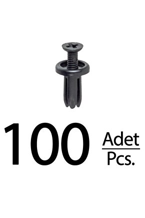 Toyota Avalon Camry Matrix Corolla için Tampon Klips - 100 Adet