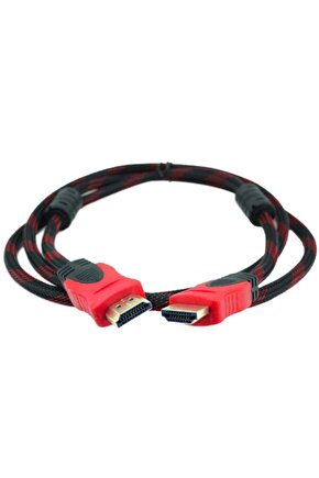 Hdmı Kablo 1.5 Metre Örgülü Poşetli Powermaster * Fully G-507a (1.4v-3d)