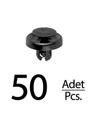 Toyota Corolla Pontiac Lexus Subaru için Ön Çamurluk Klips - 50 Adet