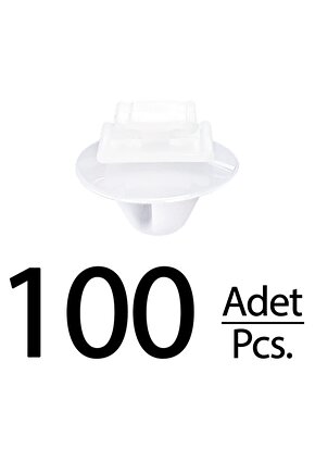 Renault, Peugeot, Citroen, Fiat için Çıta Klips- 100 Adet