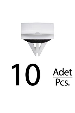 Ford için Çıta Klips- 10 Adet