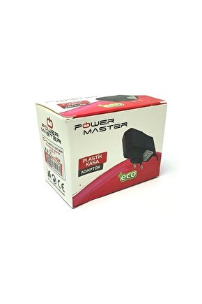 GLDRK 12 Volt - 2 Amper 5.5*2.5 Mm Uçlu Plastik Kasa Priz Tipi Adaptör ShopGld 1062129