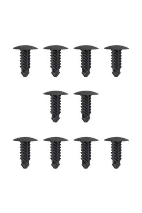 Cadillac, Chevy, GMC için Tampon ve Bagaj Döşeme Klips-10lu