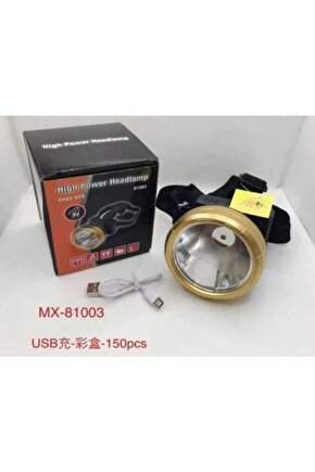 Robinanka Mx-81003 2 Watt Mıcro-usb Şarjlı 1200mah 3 Modlu Kafa Lambası Feneri