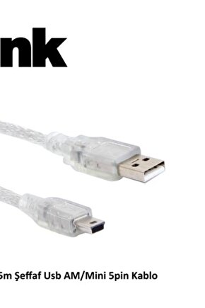 Sl-uk55 Mini 5p To 5mt Usb Kamera Kablosu